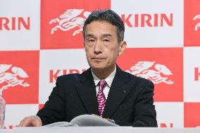 Kirin Holdings President Change Press Conference
